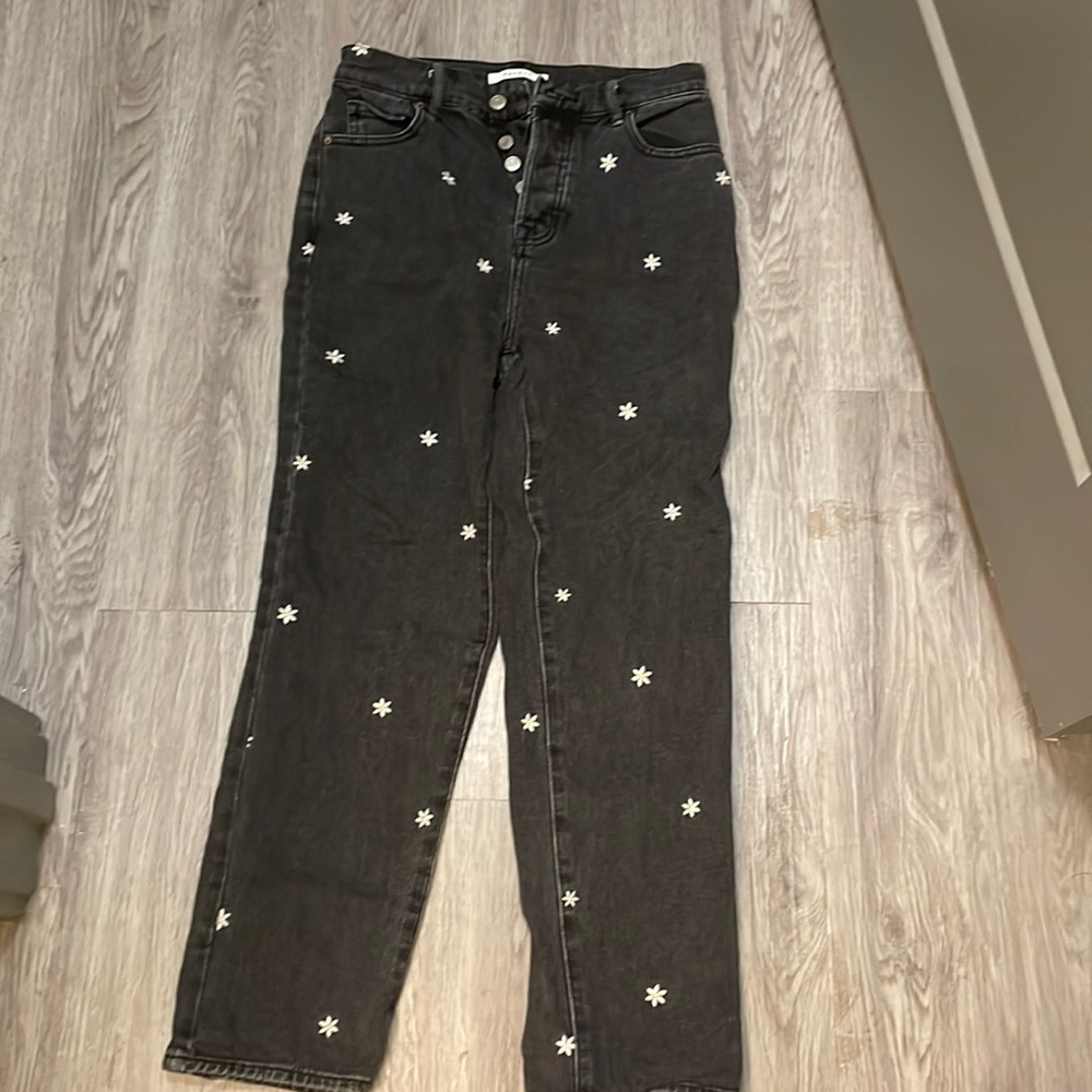 Pacsun high rise straight jeans